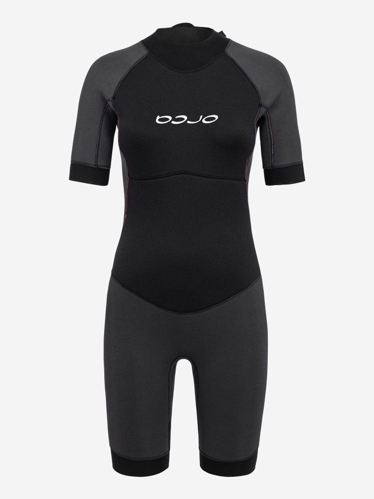 Orca Neopreno De Aguas Abiertas Vitalis Shorty Mujer Negro