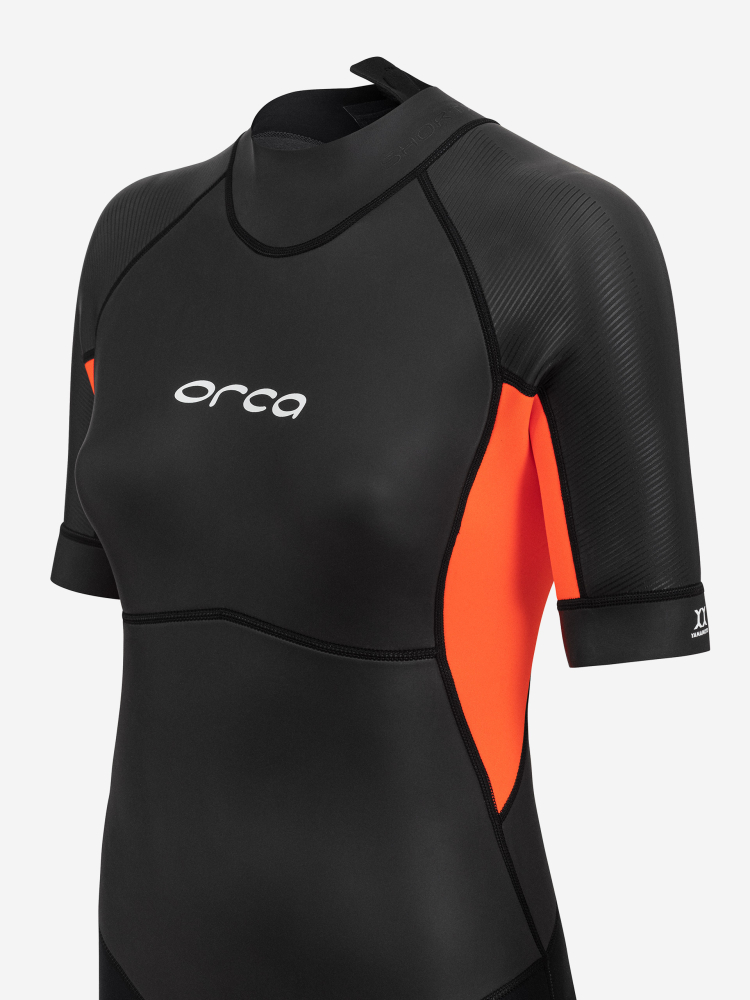 Orca Neopreno De Aguas Abiertas Vitalis Shorty Mujer Negro