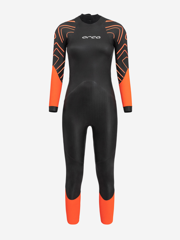 Orca Neopreno De Aguas Abiertas Zeal Hi-Vis Mujer Negro