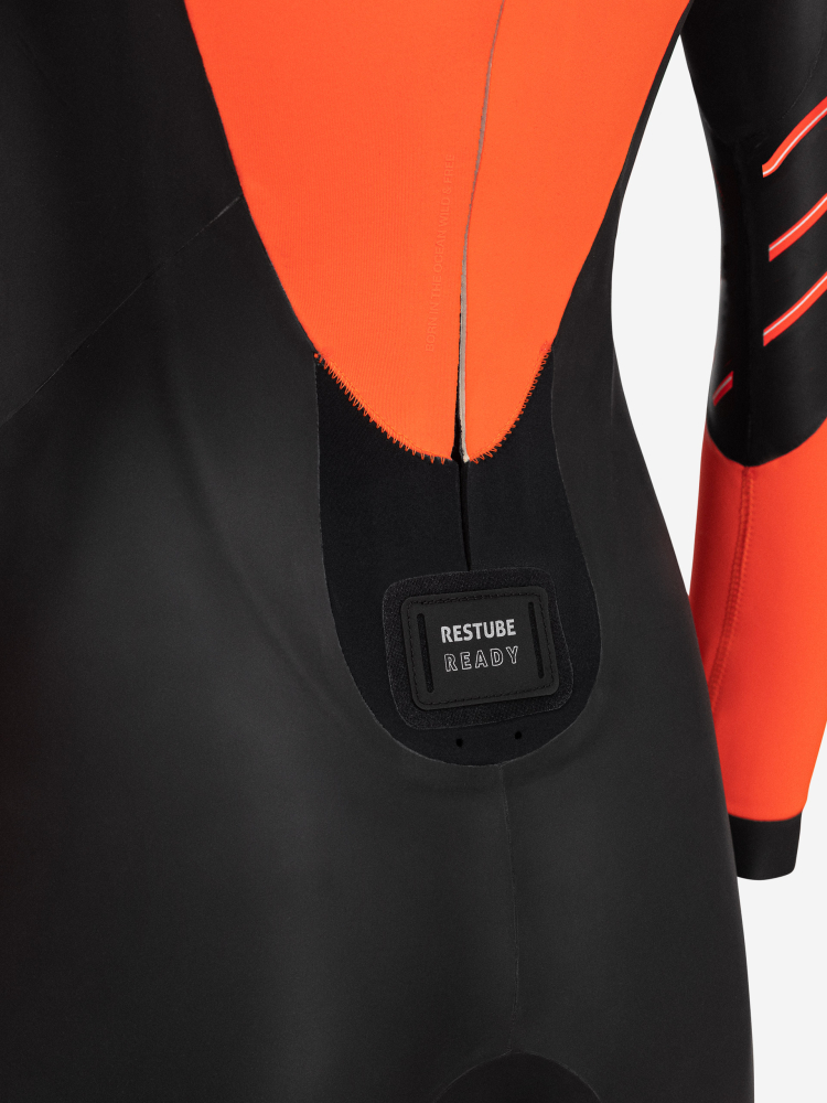 Orca Neopreno De Aguas Abiertas Zeal Hi-Vis Mujer Negro