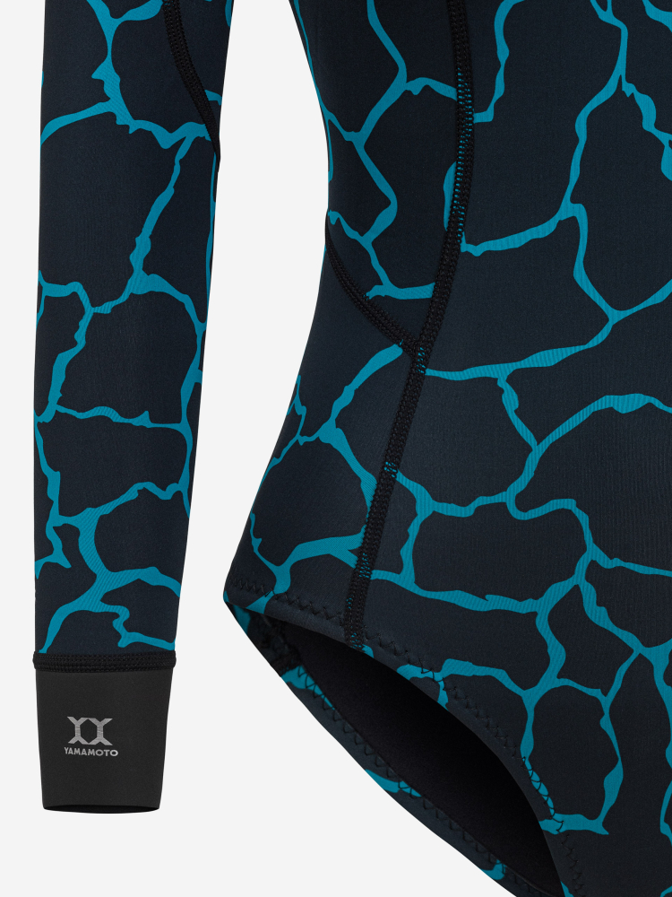 Orca Mantra Swimskin Frauen Freedive-Neoprenanzug Blue print