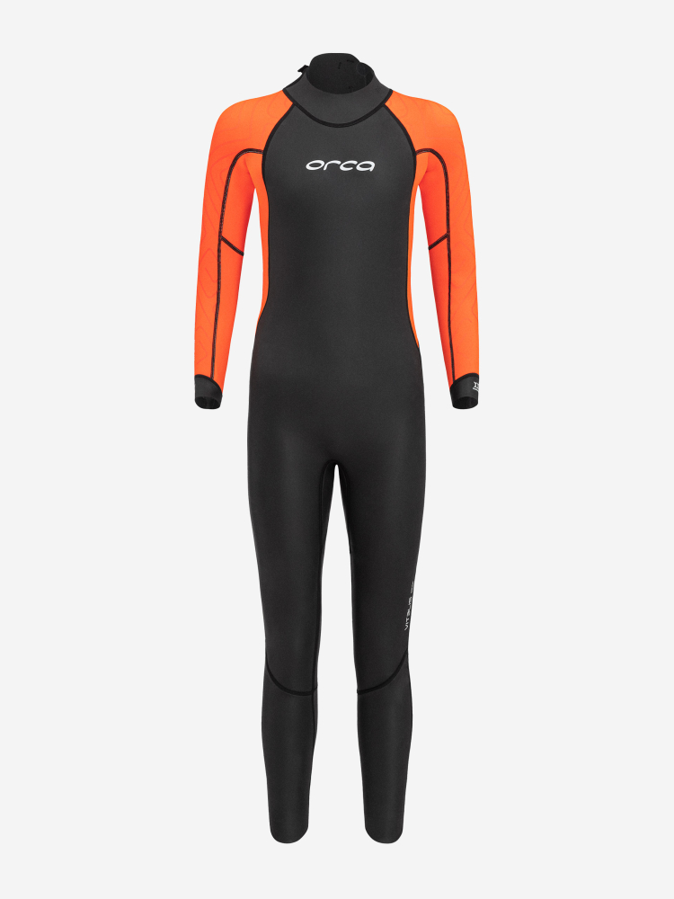 Orca Neopreno De Aguas Abiertas Vitalis Squad Hi-Vis Junior Negro